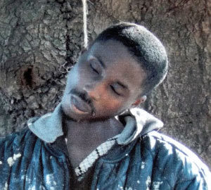 Hate black man hanging (2)