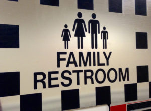 transgender family restroom
