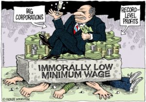minimum wage profits